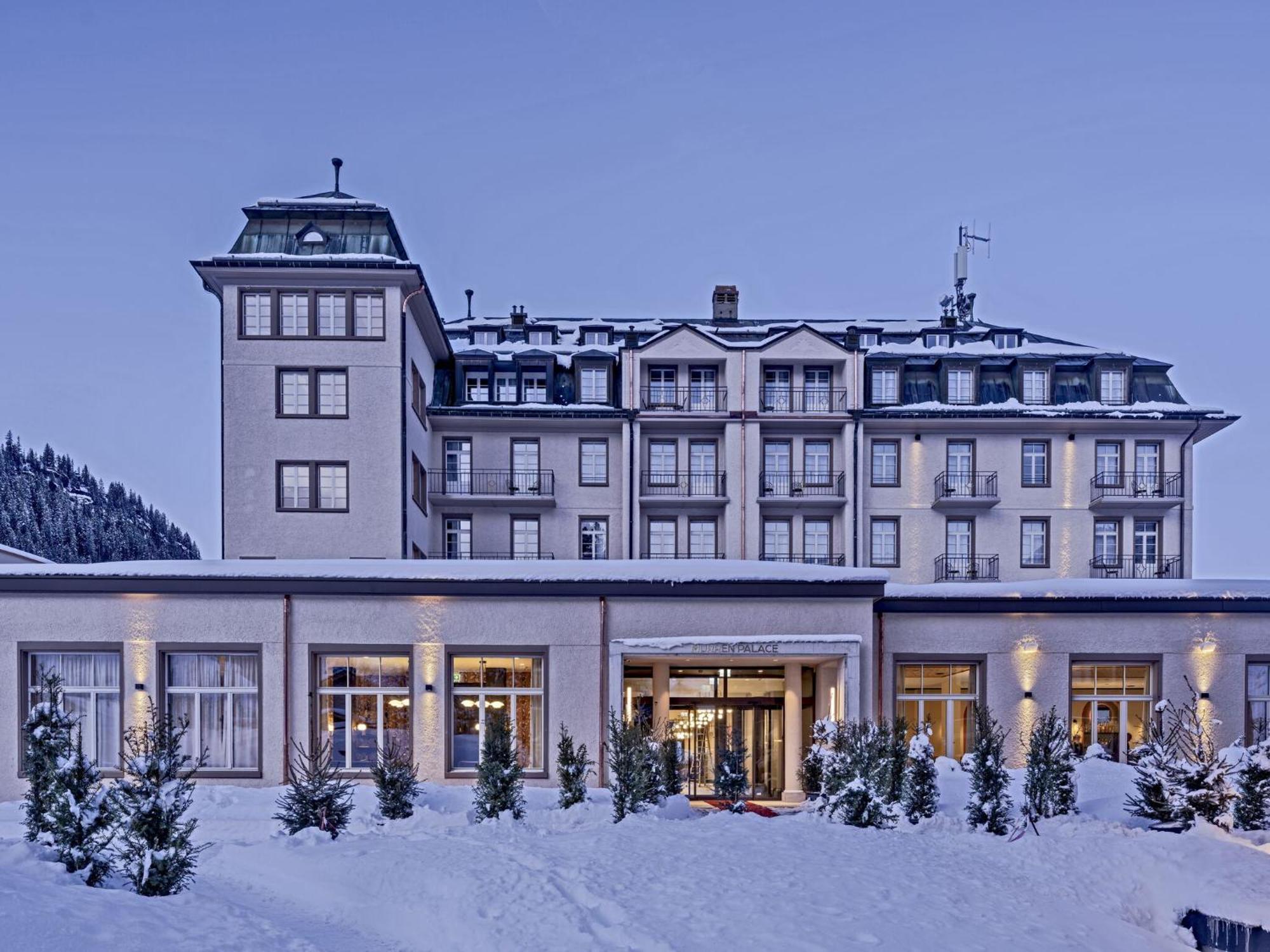 Hotel Muerren Palace Exterior foto